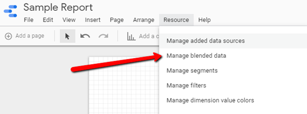 Creating Blended Data Sources