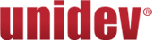 Unidev Red Text Logo